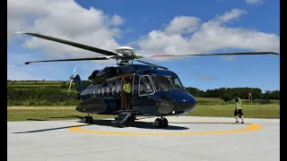 Starspeed S-92A - Flight from Penzance Heliport (PZE) to Tresco Scilly Islands (TSO), UK