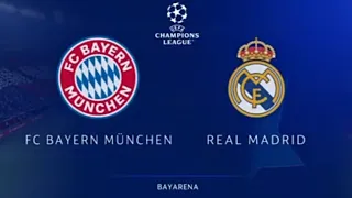 Bayern vs Real Madrid Champions League Semi final 1st Leg