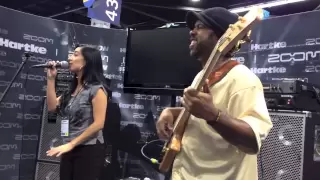 Victor Wooten NAMM 2013 Performance