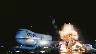 BOEING 747 OCEANIC FLIGHT 343 EMERGENCY LANDING CRASH ANIMATION