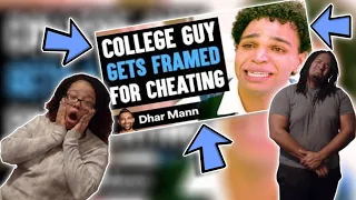 College Guy Gets FRAMED For CHEATING, What Happens Is Shocking | Dhar Mann| Reaction!!!!