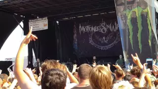 Motionless In White- Immaculate Misconception Warped Tour 2016 Live