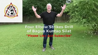 Four Elbow Strikes Drill of Bagua Kuntao Silat