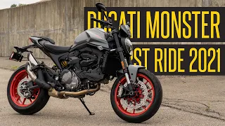 2021 Ducati Monster Plus - First Ride & Review (Great Bike, Just Not For Me)