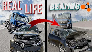 Accidents Based on Real Events on BeamNG.Drive #10 | Real Life - Flashbacks