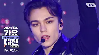 [2020 가요대전] 세븐틴 버논 '24H' (SEVENTEEN VERNON FanCam)│@2020 SBS Music Awards