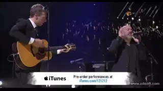 Chris Martin ft. Michael Stipe - Losing My Religion live at 12.12.12 The Concert for Sandy Relief