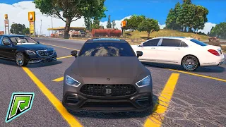 MERCEDES-BENZ AMG GT 63 S ПРОТИВ МЕРСЕДЕСА МАЙБАХ В GTA 5 RP RADMIR! СРАВНЕНИЕ АВТО ГТА 5 РП РАДМИР