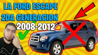 ford escape ✅ - REVIEW | vas a adquirir una o tienes una FORD ESCAPE  2008 al 2012 | pagina web 🔥