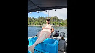 Fishing For Giant Halibut In Neah Bay! Epic Day Of Fishing!