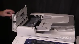 Xerox® WorkCentre® 5335 Family Clearing a Jam in the Document Handler