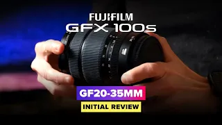 FujiFilm GF20-35mm f4 Initial Reactions / Size Comparison to GF110mm