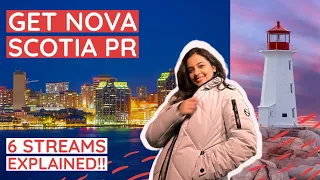 Nova Scotia PNP, 6 stream for International Graduates, and Work permit immigrants - EXPLAINED!!