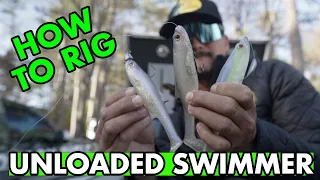 HOW TO RIG my "Unloaded" (unrigged) Swimbait