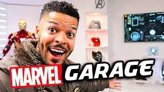 EPIC MARVEL COLLECTION DISPLAY IN MY GARAGE 🔥 | Jeremy Lynch