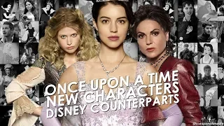 Once Upon A Time Characters Disney Counterparts