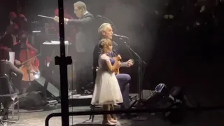 Andrea Bocelli Hallelujah with Daughter |  Virginia, Sacramento Ca. October 23, 2021