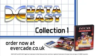 Evercade Data East 'Collection 1' Cartridge Trailer