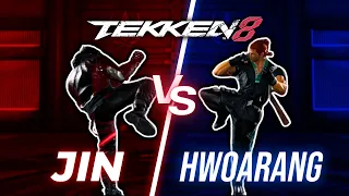 Tekken 8 | Jin VS. Hwoarang! The Best Rivalry Continues!!