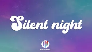 Kelly Clarkson - Silent Night (Lyrics) feat. Reba McEntire & Trisha Yearwood