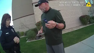 PART 1: Body cam footage captures Charles Vallow in front of hotel that Lori was staying at