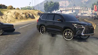 GTA V - Drifting Status |Lexus Lx570 - Rehan name