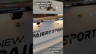 Mitsubishi Pajero Sport 2023 | Dakar 4x2 AT | Putih | Review Indonesia | Exterior | Promo Murah..