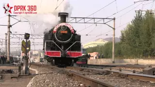 Steam Locomotive in North Korea