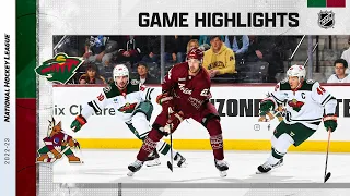 Wild @ Coyotes 3/12 | NHL Highlights 2023