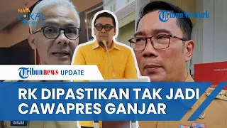 Bantah 'Main 2 Kaki', Golkar Pastikan Ridwan Kamil Tak Jadi Cawapres Ganjar: Sudah Ada Planning