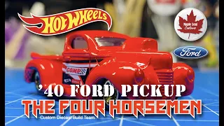 Hot Wheels '40 Ford pickup (210) Four Horsemen invitational