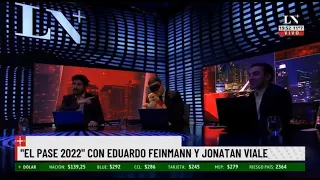 Jony Viale se durmió en vivo antes del pase con Eduardo Feinmann