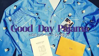 Artist-Made Collection By BTS Jin: Good Day Pajama - Merch Unboxing & What's Inside | Ela Manila