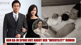 Atress Han Ga In spoke out about her infertility rumor: 11 years without having kids