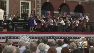 Philly Pops Perform In Front Of Independence Hall Ahead Of Fourth Of July