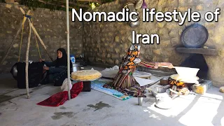 IRAN nomadic life | Baking bread lifestyle of Iran nomadic | daily routine village life of Iran