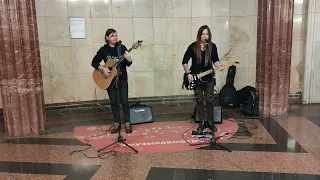 Агата Кристи — Черная луна - кавер песни спела группа KooRagA из Севастополя и Крыма в #metro Москвы