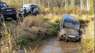 Уазы на бездорожье / offroad extreme