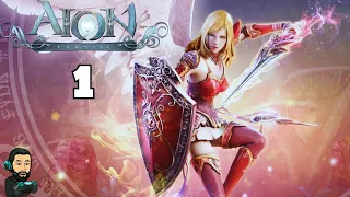 AION CLASSIC Official Release Gameplay - The Journey in Atreia - WARRIOR - Part 1 (no commentary)