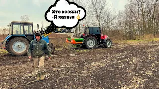 Хтось вже сіє,хтось боронує,хтось культивує,а ми ДОБРИВА кидаєм🤷‍♂️все не як у людей😎Massey5711