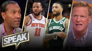 Knicks advance, 76ers or Bucks a bigger disappointment? | NBA | SPEAK