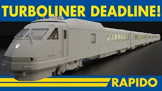 Amtrak RTL Turboliner Deadline!