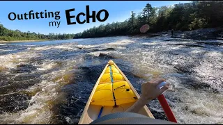 Testing my Outfitted Whitewater Esquif Echo Canoe on the Coulonge River