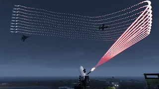 Air Defense System C-RAM vs A-10 Warthog/Thunderbolt II in Action - GAU-8 - ciws - Simulation