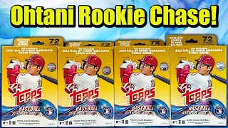 Opening FOUR 2018 Topps UPDATE HANGER Boxes Baseball Cards