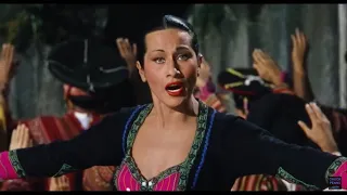 Yma Sumac’s performances in Secret of the Incas (1954) from 4K scan with enhanced color and sound