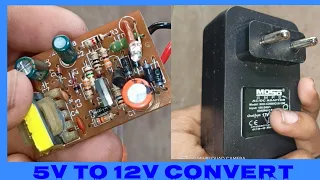 How To Upgrade Mobile Charger || 5v To 12v Convert Only 5 Rupees ||  For Home Made#shorts video
