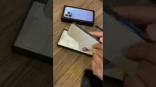 iPhone 13 pro Unboxing