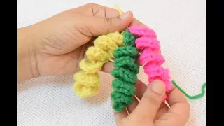 Crochet  curly Spirals@TheCrochetworld #crochet #tutorial #easy #handmade #