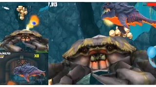 PYRO VS GIANT CRAB - Hungry Shark Evolution